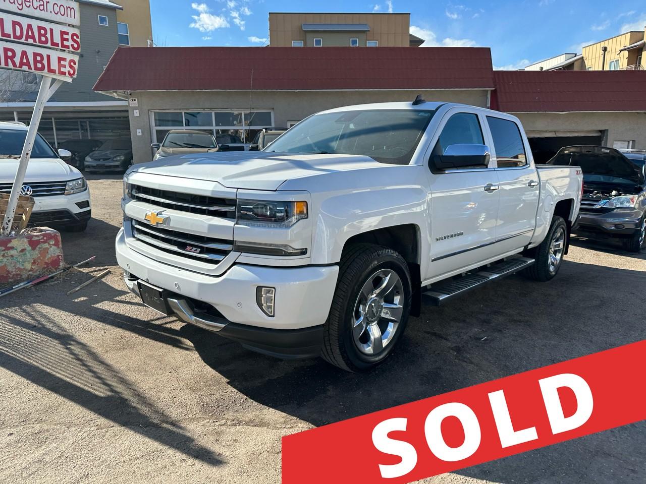 2018 Chevrolet Silverado 1500 4WD Crew Cab 143.5" LTZ w/2LZ