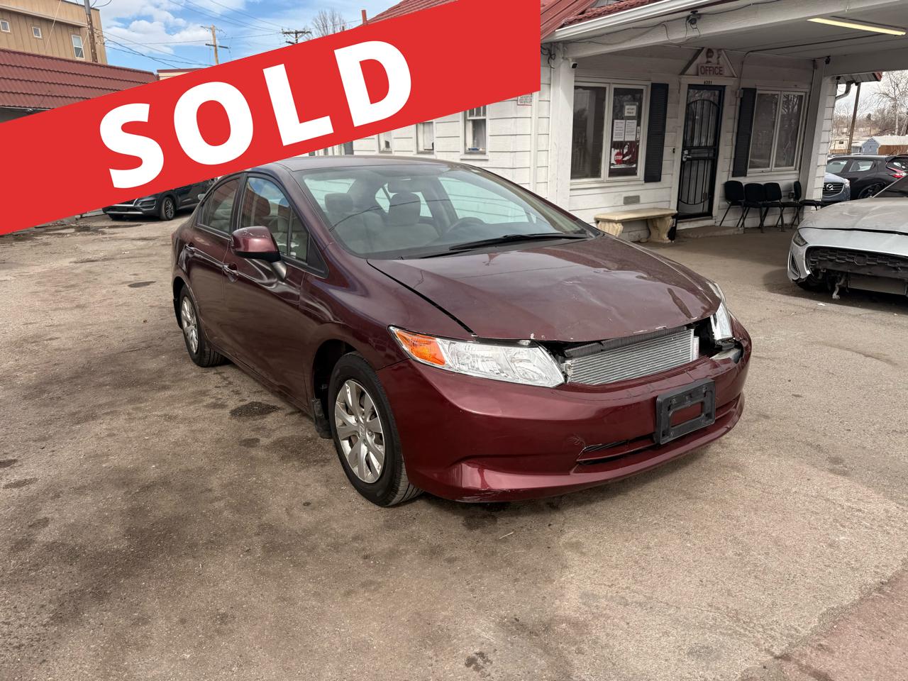 2012 Honda Civic Sdn 4dr Auto LX