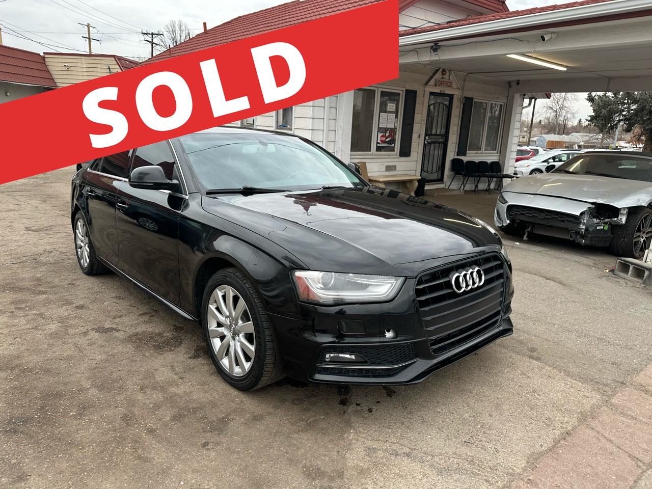 2015 Audi A4 4dr Sdn CVT FrontTrak 2.0T Premium