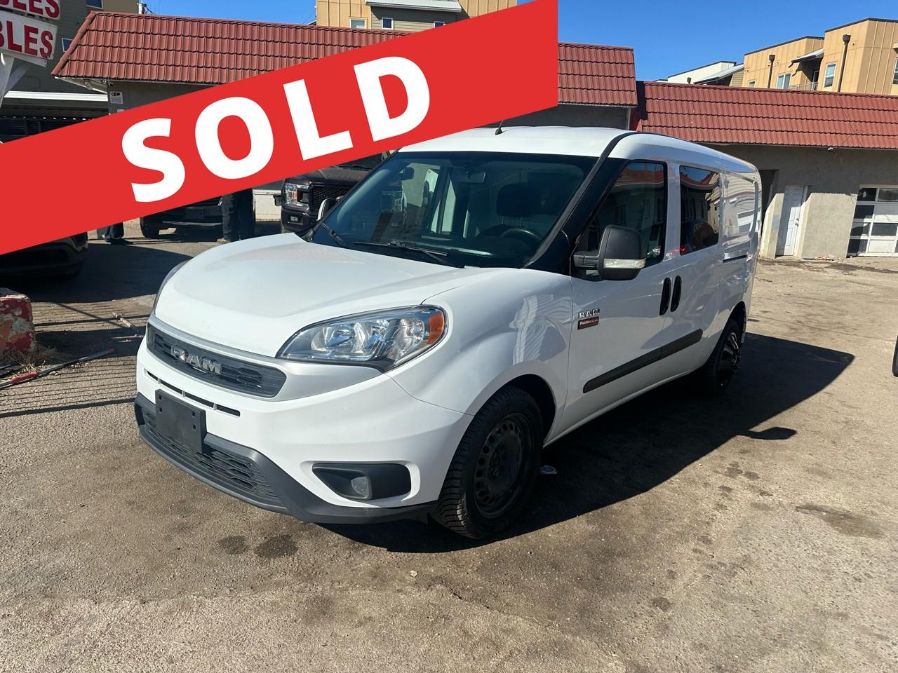 2020 RAM ProMaster City Cargo Van Tradesman SLT Van