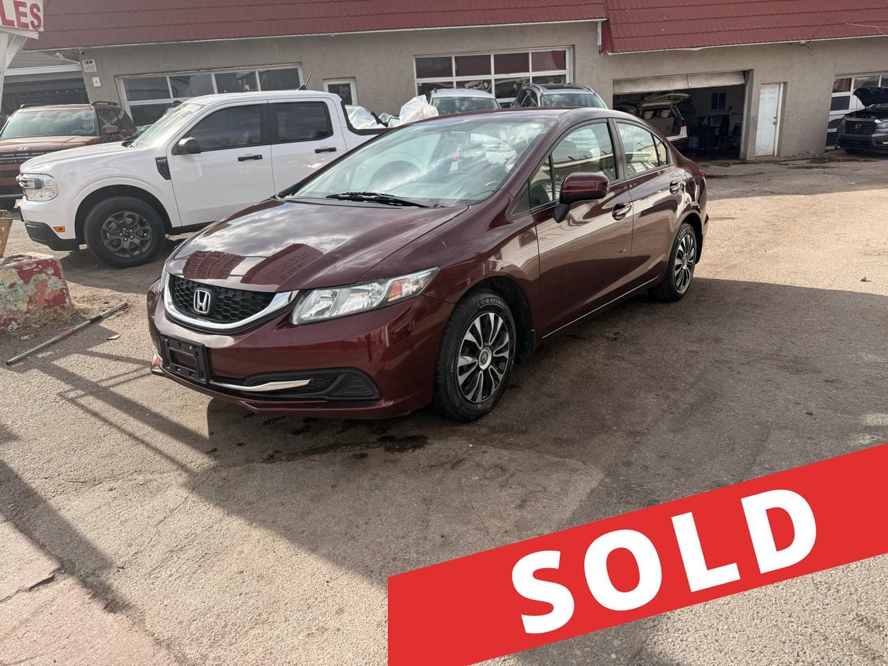 2014 Honda Civic Sedan 4dr CVT LX