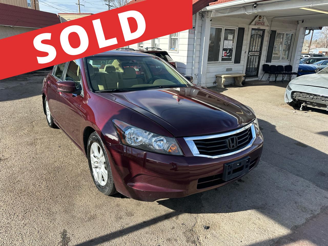 2008 Honda Accord Sdn 4dr I4 Auto LX-P