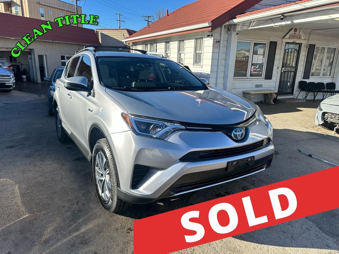 2018 Toyota RAV4 AWD Hybrid LE