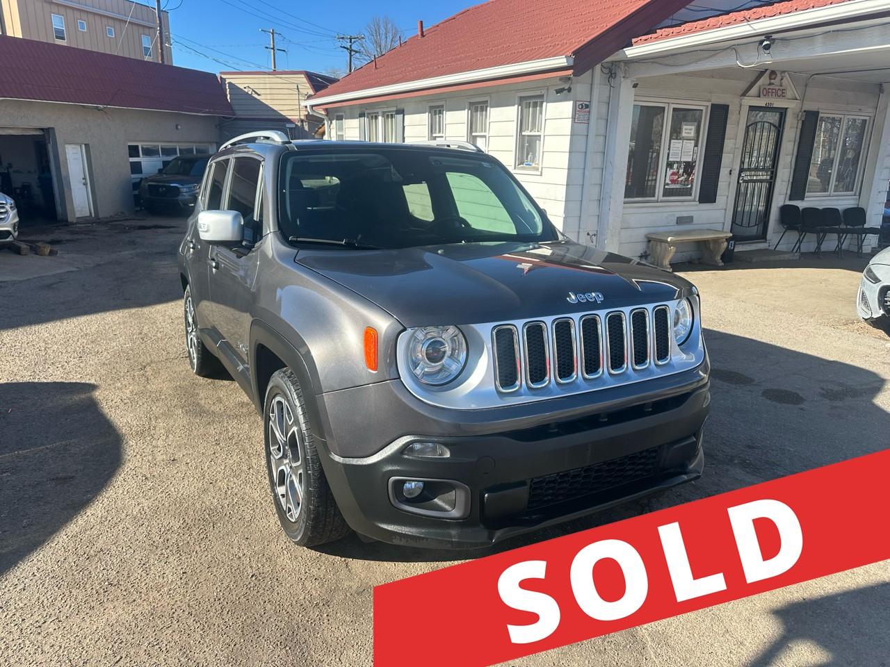 2017 Jeep Renegade Limited FWD