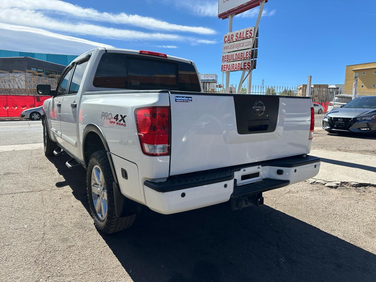 2010 Nissan Titan 4WD Crew Cab SWB PRO-4X