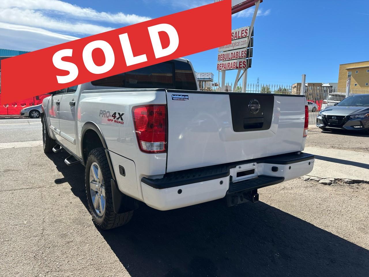 2010 Nissan Titan 4WD Crew Cab SWB PRO-4X