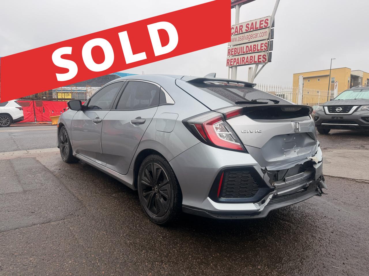 2019 Honda Civic Hatchback EX CVT