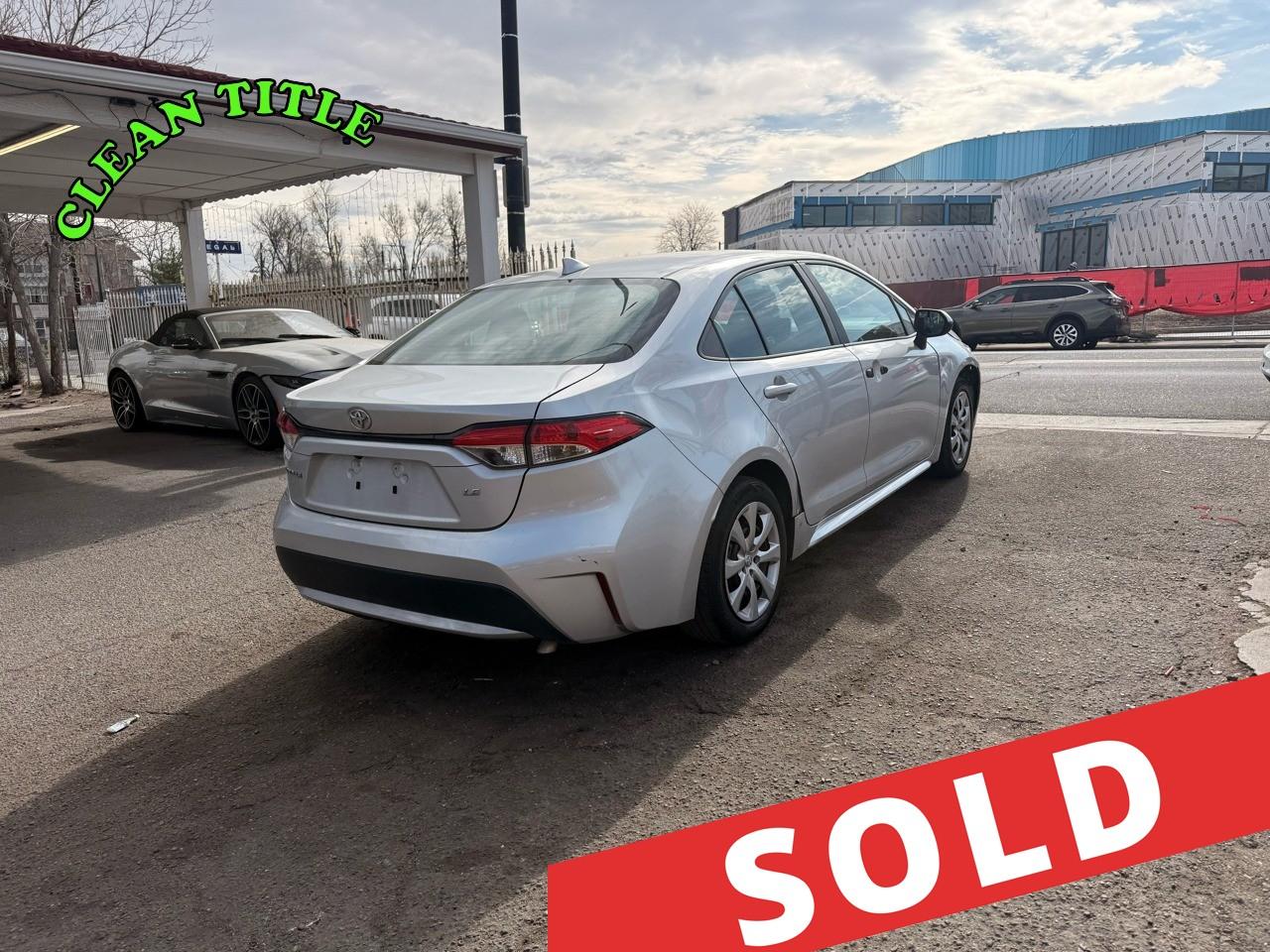 2021 Toyota Corolla LE CVT (Natl)