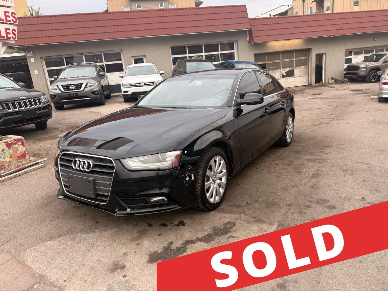 2013 Audi A4 4dr Sdn CVT FrontTrak 2.0T Premium