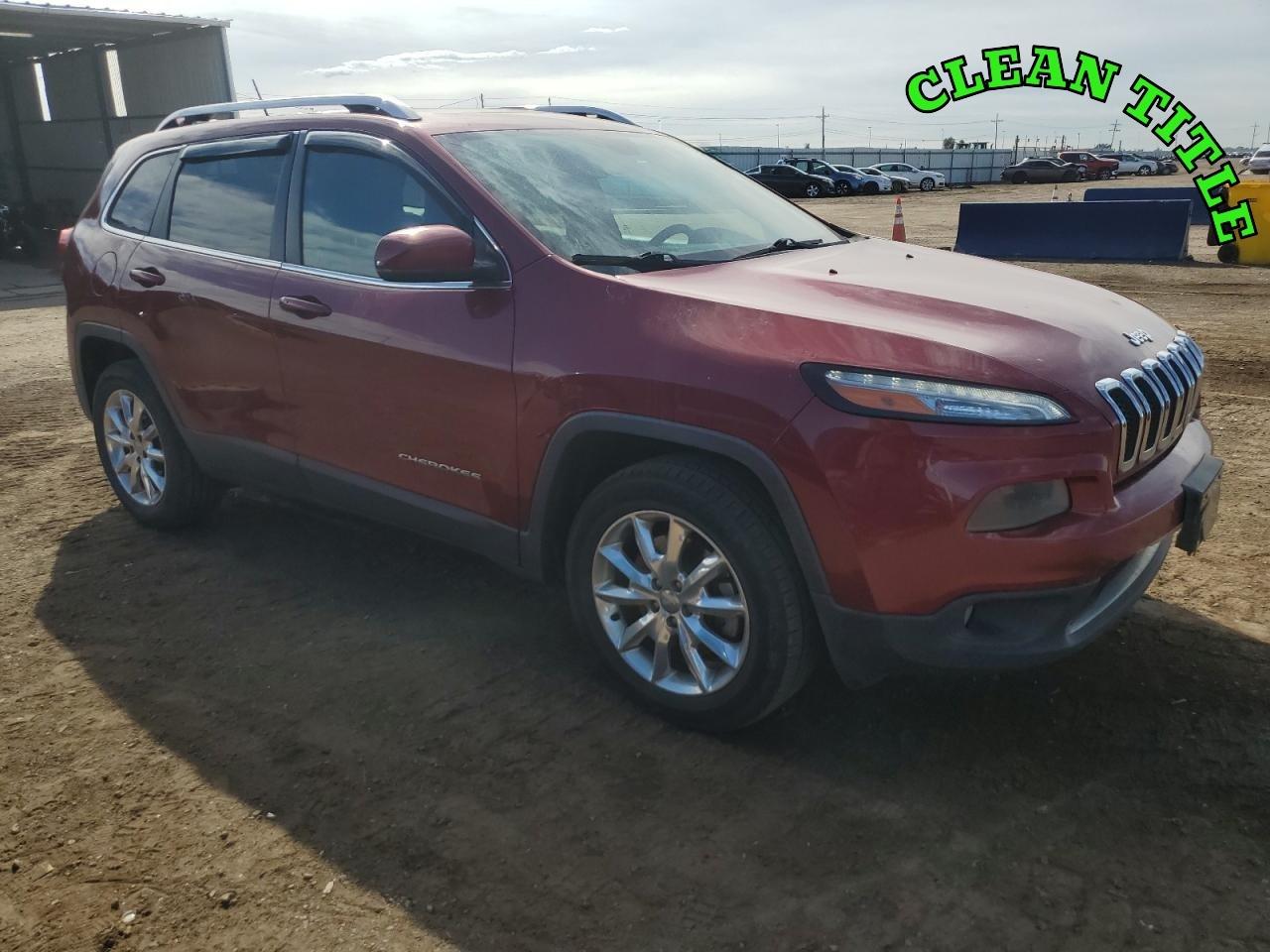 2015 Jeep Cherokee 4WD 4dr Limited