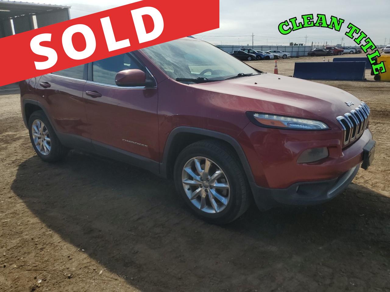 2015 Jeep Cherokee 4WD 4dr Limited