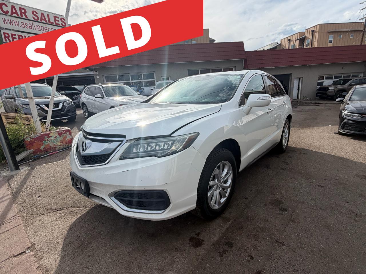 2016 Acura RDX FWD 4dr Tech/AcuraWatch Plus Pkg