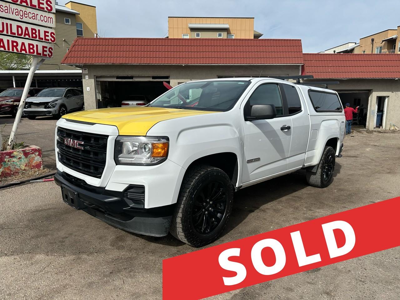 2021 GMC Canyon 4WD Ext Cab 128" Elevation Standard