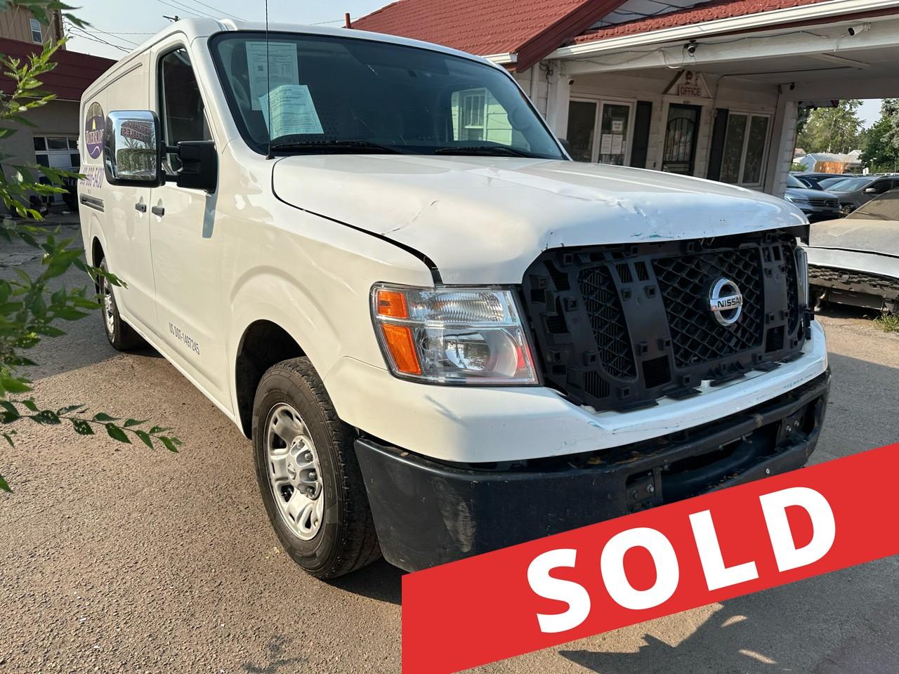 2018 Nissan NV Cargo NV2500 HD Standard Roof V8 SV