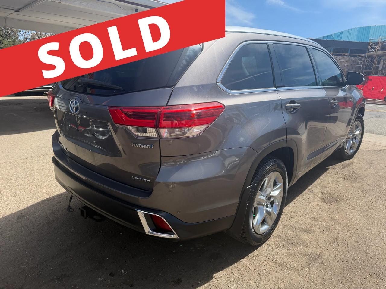 2017 Toyota Highlander Hybrid Limited V6 AWD (Natl)