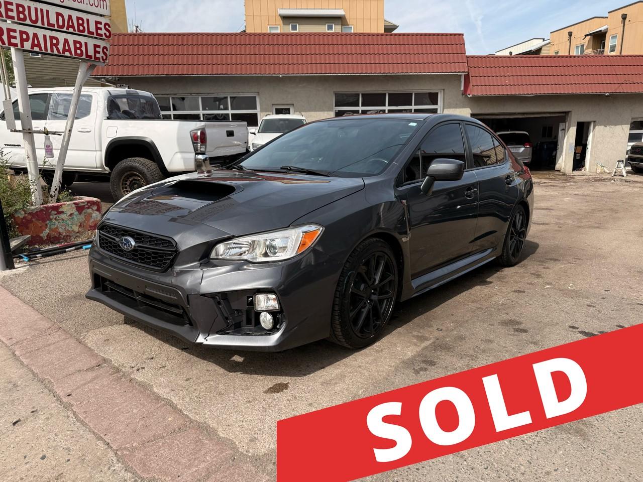 2020 Subaru WRX Premium Manual