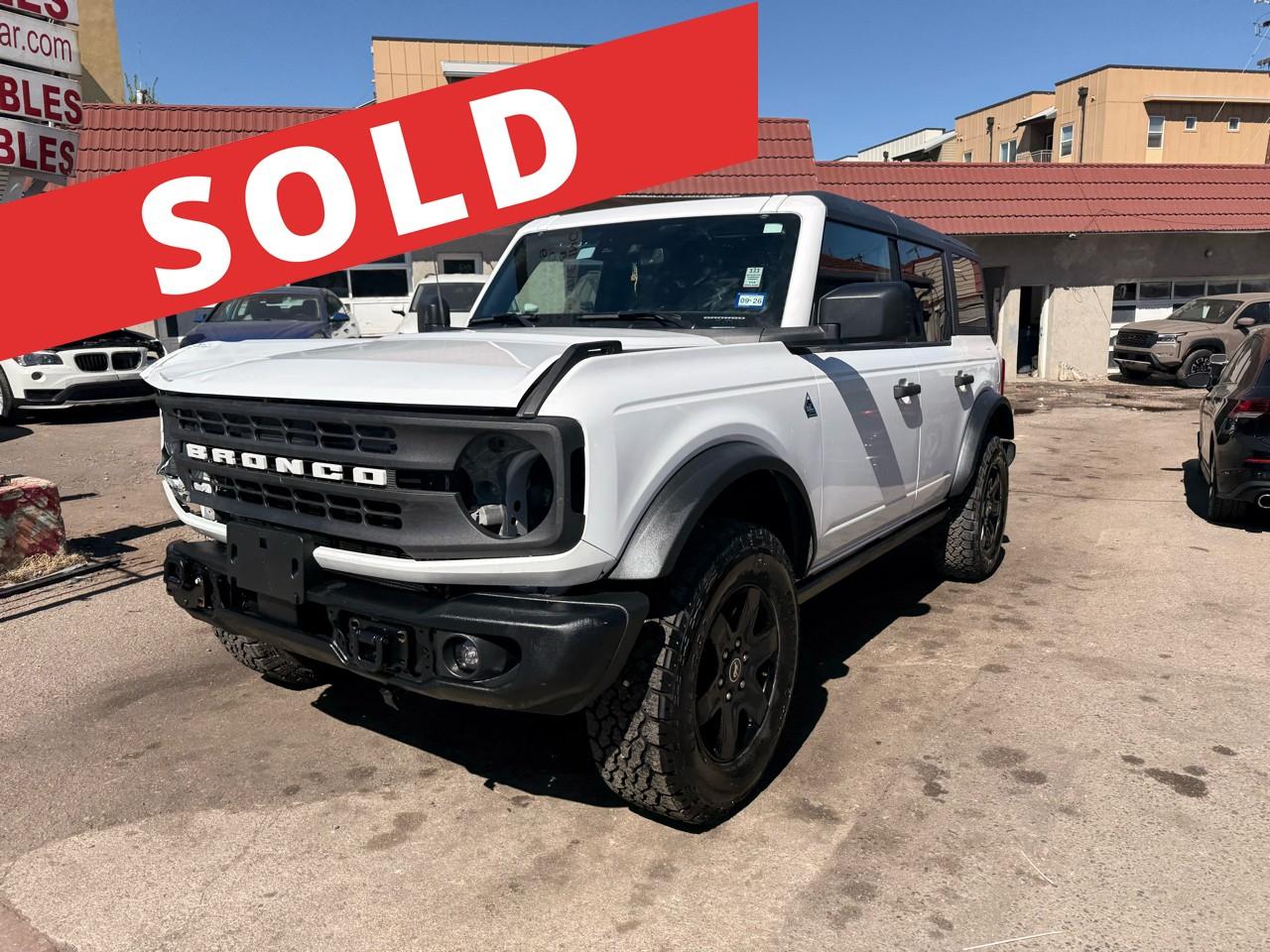 2024 Ford Bronco Black Diamond 4 Door 4x4