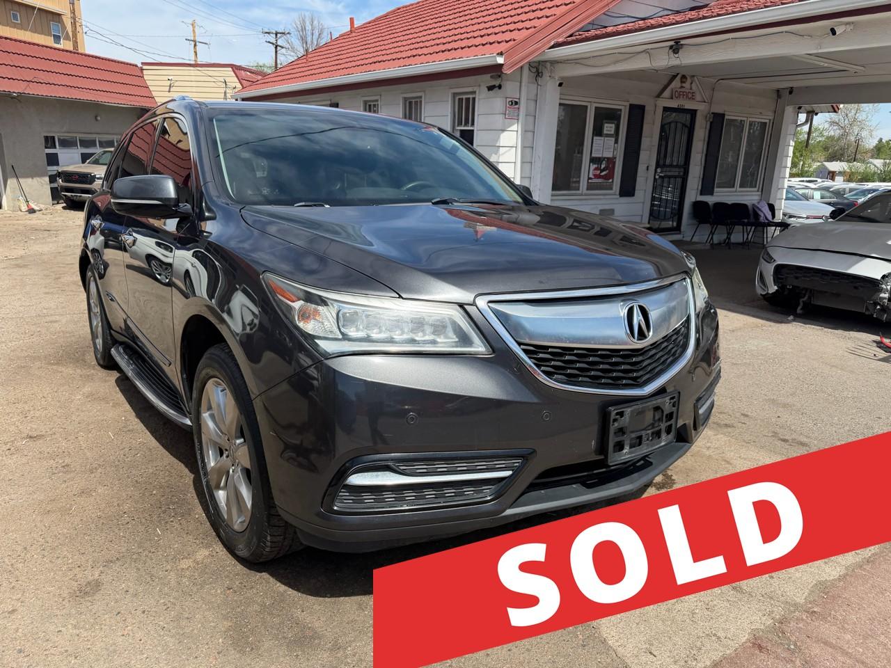 2014 Acura MDX SH-AWD 4dr Advance/Entertainment Pkg