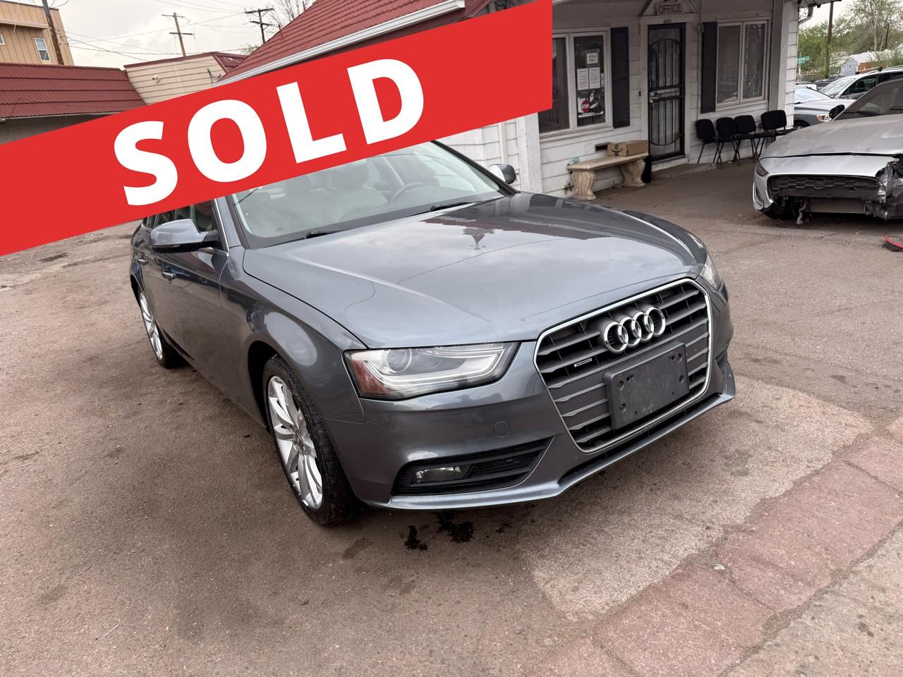 2013 Audi A4 4dr Sdn Auto quattro 2.0T Premium Plus