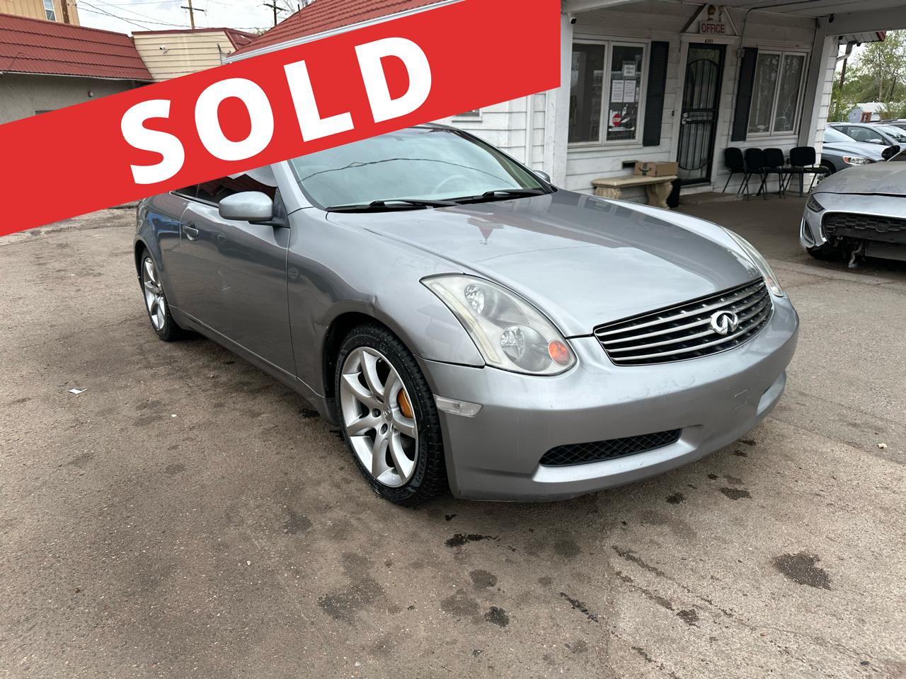 2004 Infiniti G35 Coupe 2dr Cpe Manual w/Leather