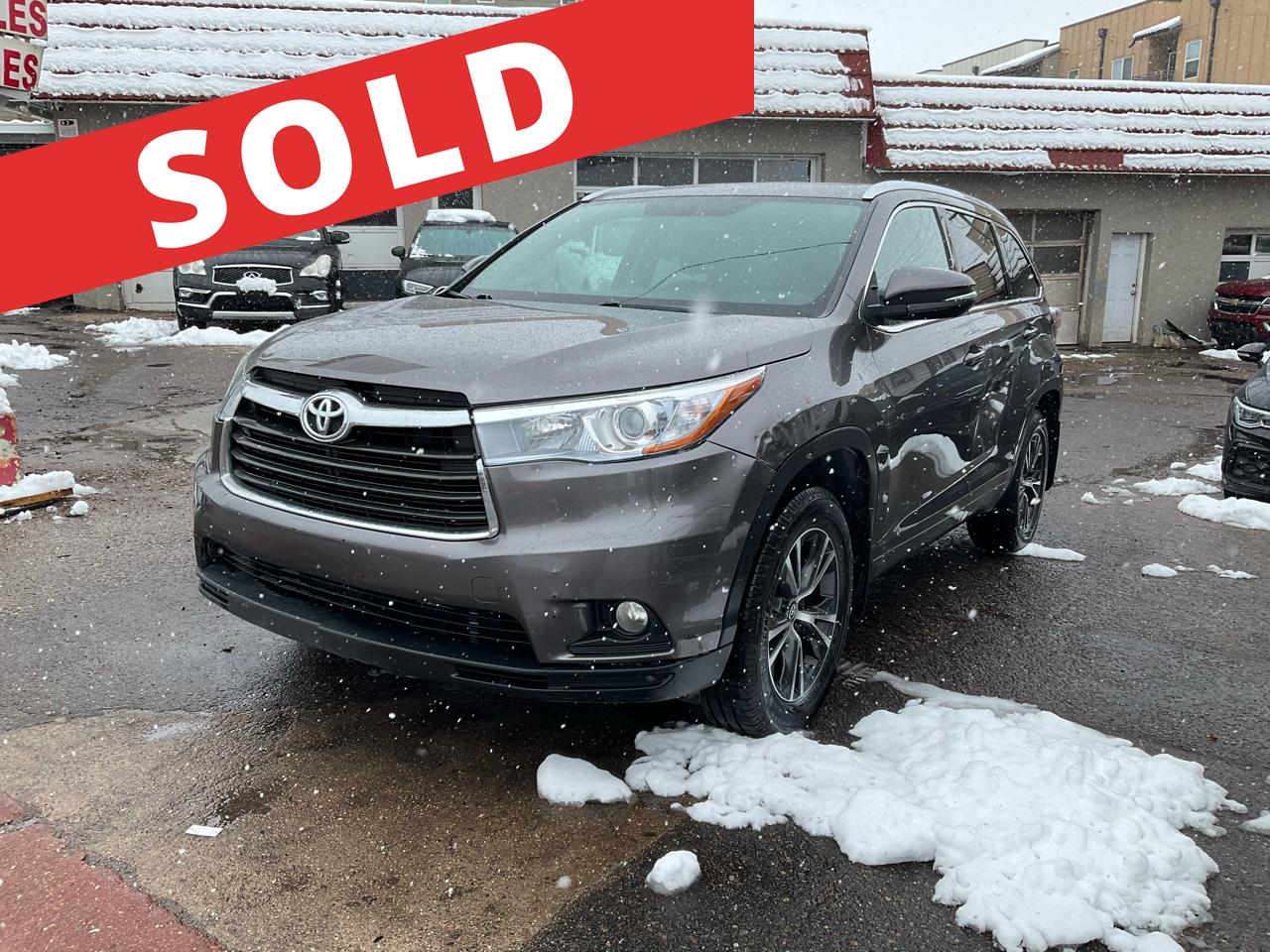 2016 Toyota Highlander AWD 4dr V6 XLE (Natl)
