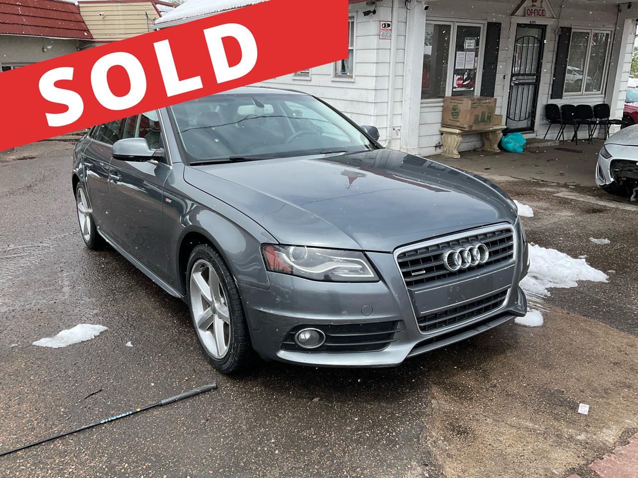 2012 Audi A4 4dr Sdn Auto quattro 2.0T Premium Plus