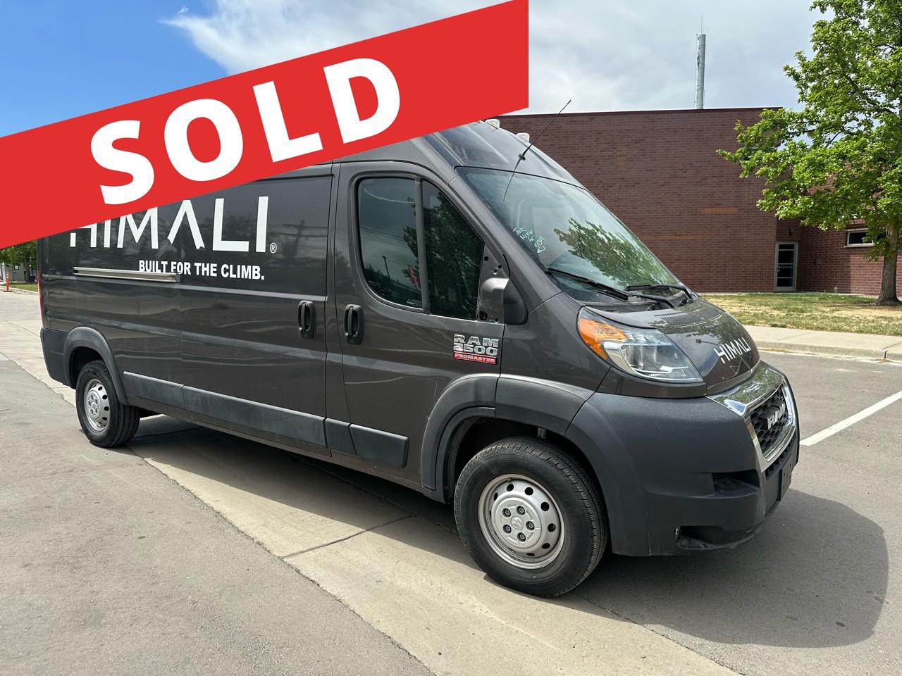 2019 RAM ProMaster Cargo Van 2500 High Roof 159" WB