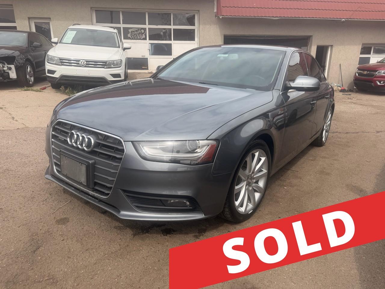 2013 Audi A4 4dr Sdn Auto quattro 2.0T Premium Plus