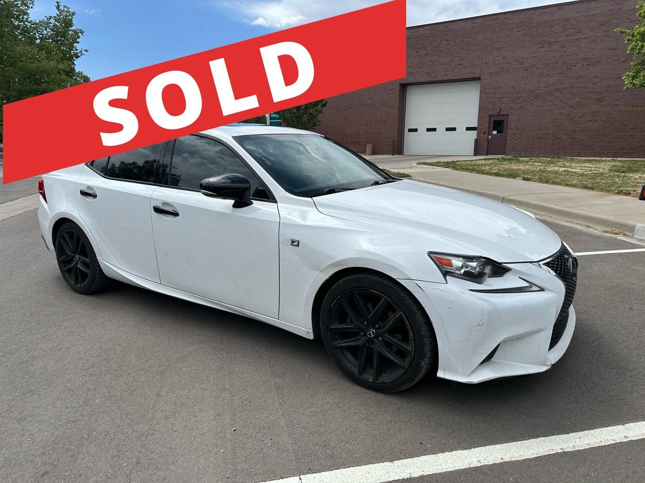 2015 Lexus IS 250 4dr Sport Sdn RWD