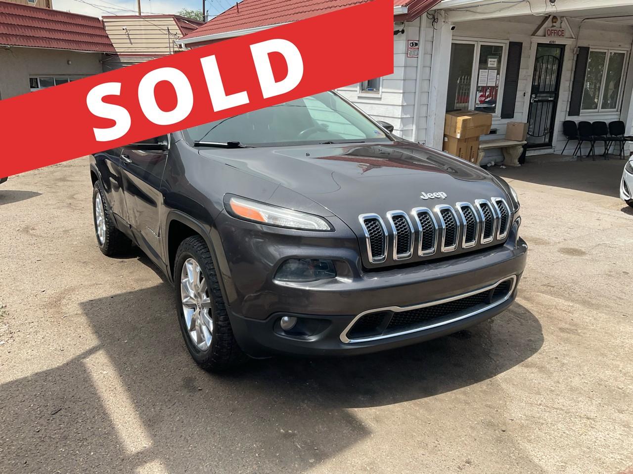 2015 Jeep Cherokee 4WD 4dr Limited