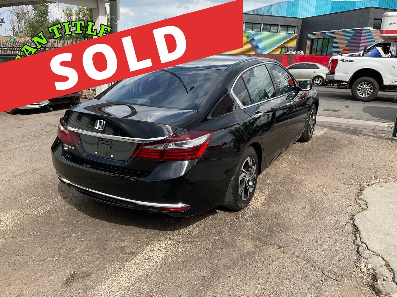 2016 Honda Accord Sedan 4dr I4 CVT LX