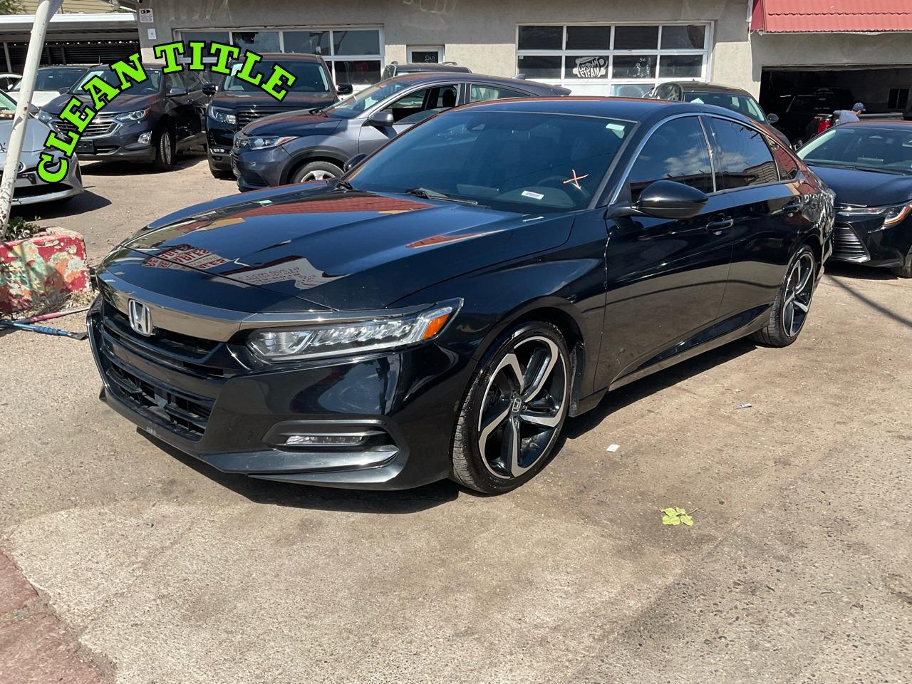 2019 Honda Accord Sedan Sport 1.5T CVT