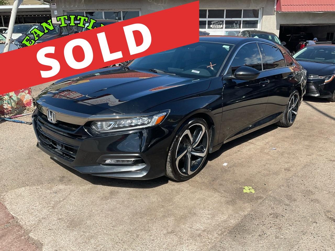2019 Honda Accord Sedan Sport 1.5T CVT