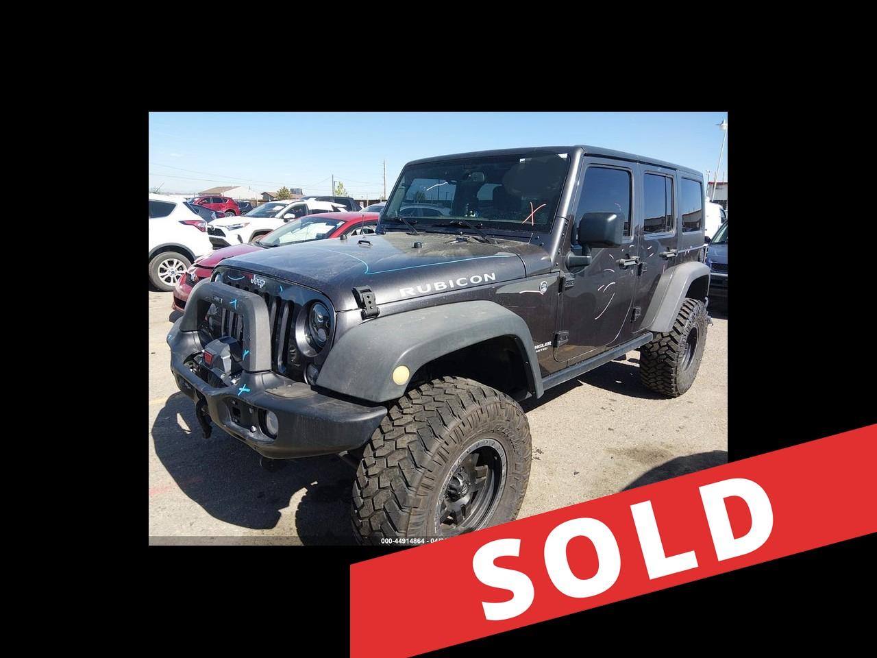 2014 Jeep Wrangler Unlimited 4WD 4dr Rubicon