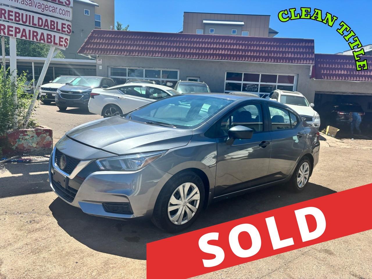 2021 Nissan Versa S CVT