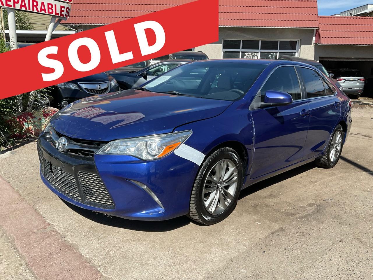 2016 Toyota Camry 4dr Sdn I4 Auto SE w/Special Edition Pkg (Natl)