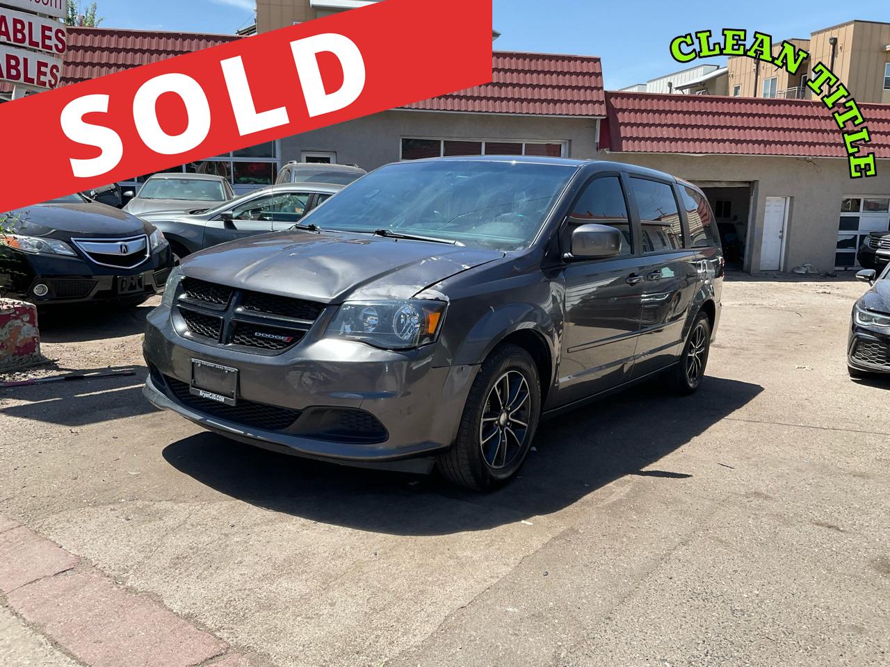 2017 Dodge Grand Caravan SE Plus Wagon