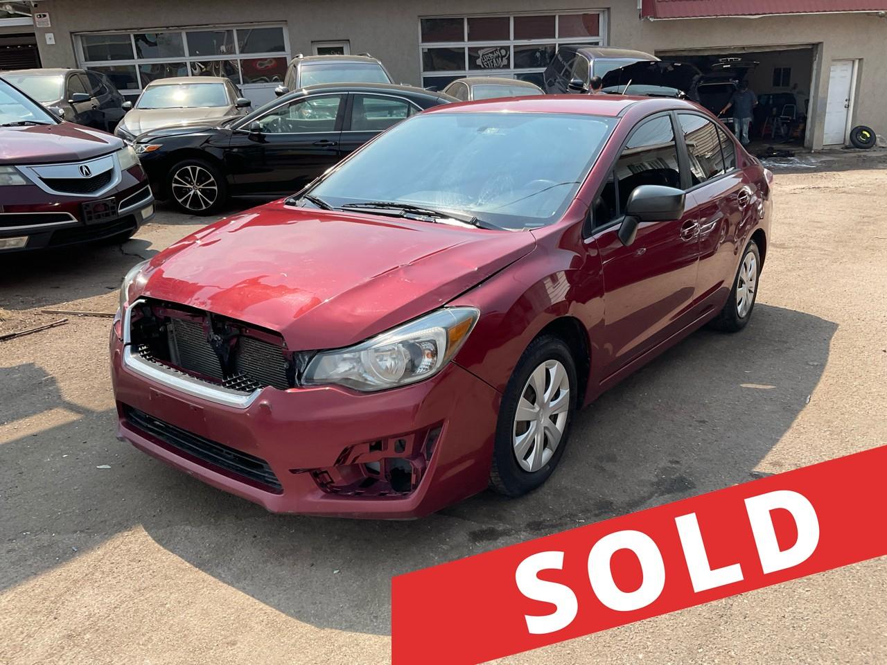 2015 Subaru Impreza Sedan 4dr CVT 2.0i