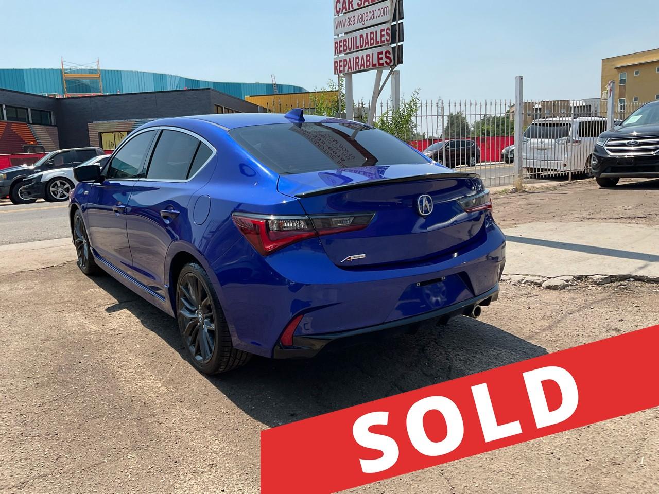 2022 Acura ILX Sedan w/Technology/A-SPEC Package