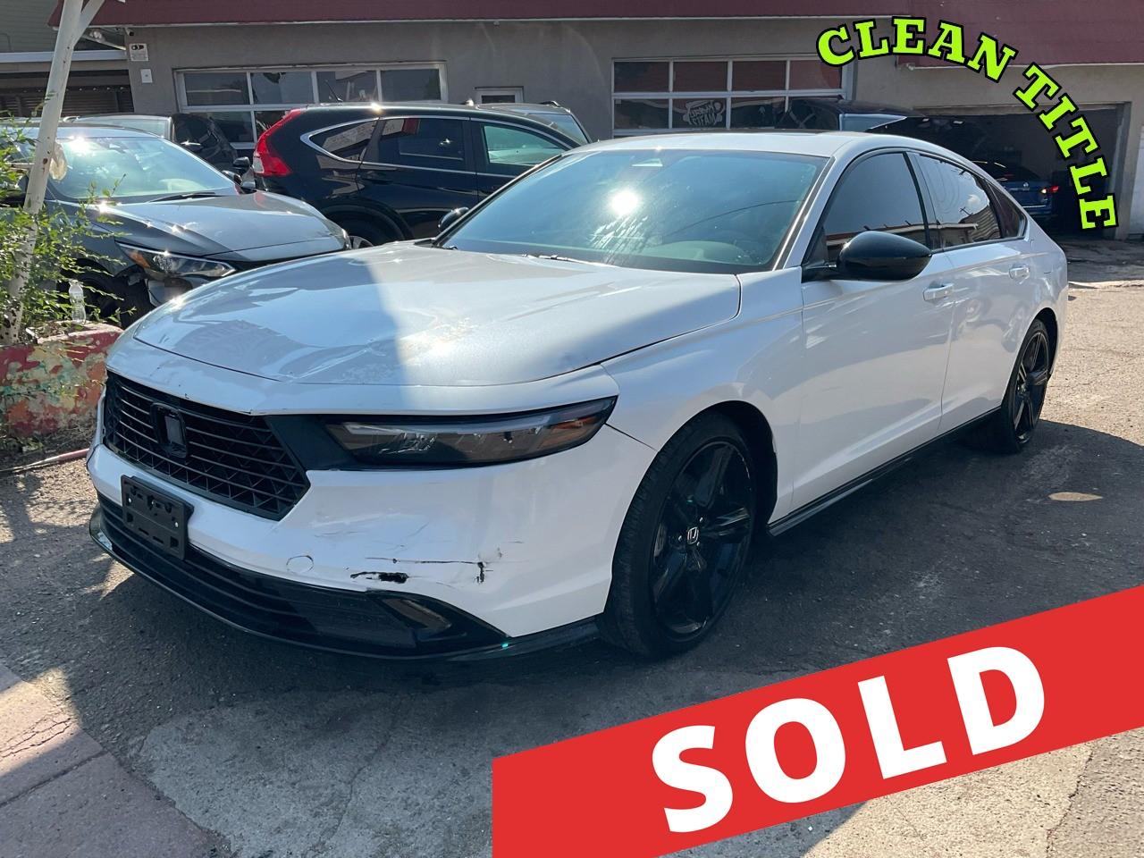 2023 Honda Accord Hybrid Sport-L Sedan