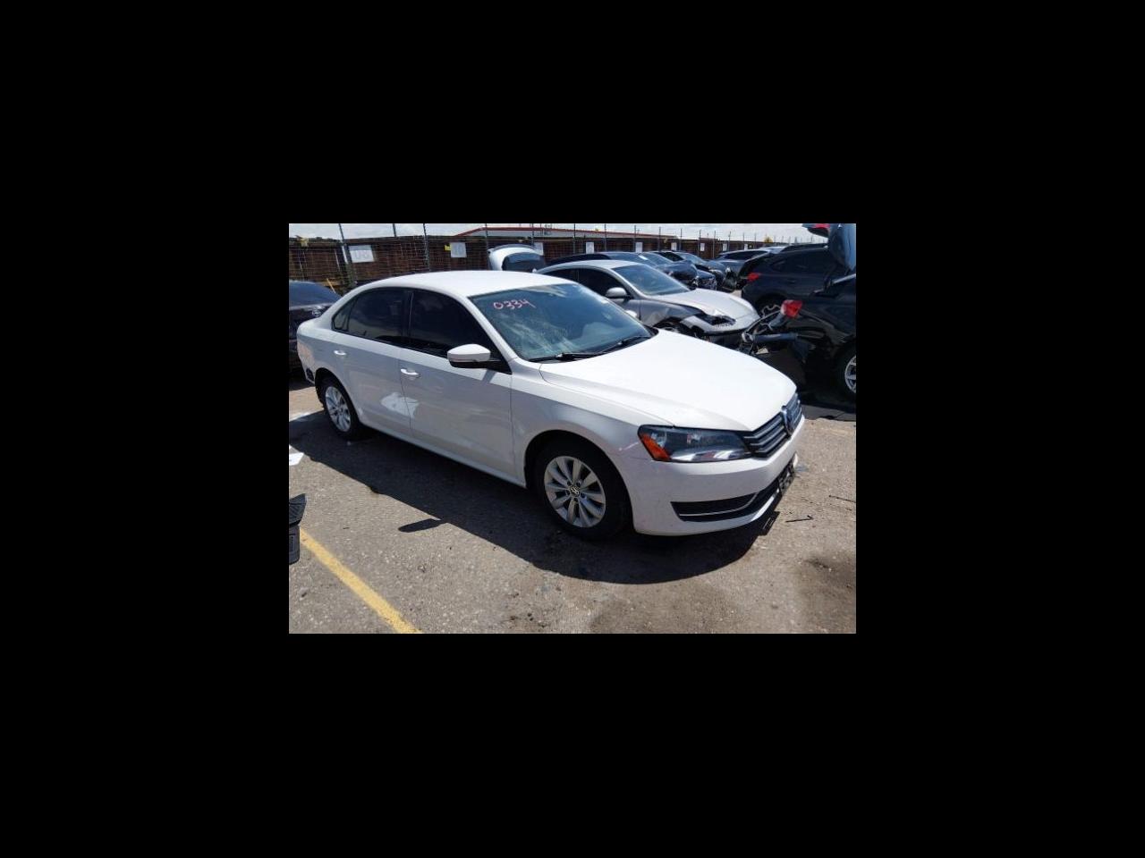 2014 Volkswagen Passat 4dr Sdn 1.8T Auto Wolfsburg Ed PZEV