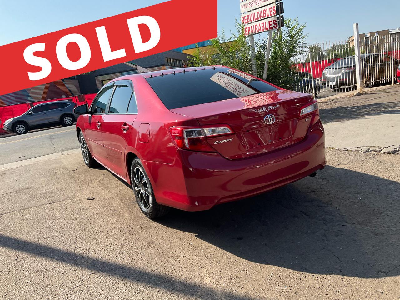 2014 Toyota Camry 2014.5 4dr Sdn I4 Auto SE Sport (Natl)