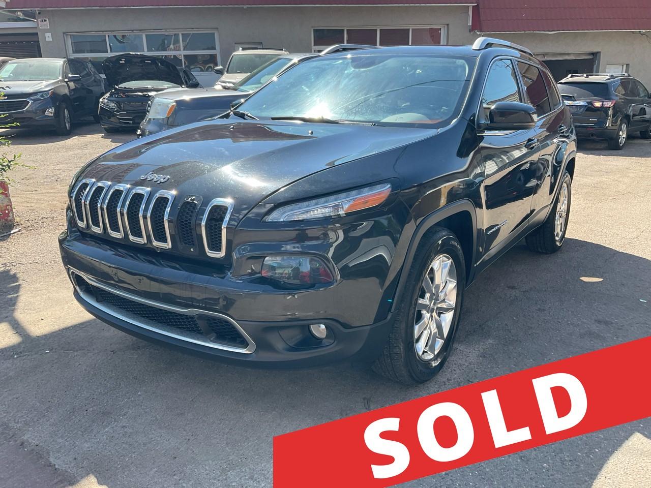 2015 Jeep Cherokee 4WD 4dr Limited