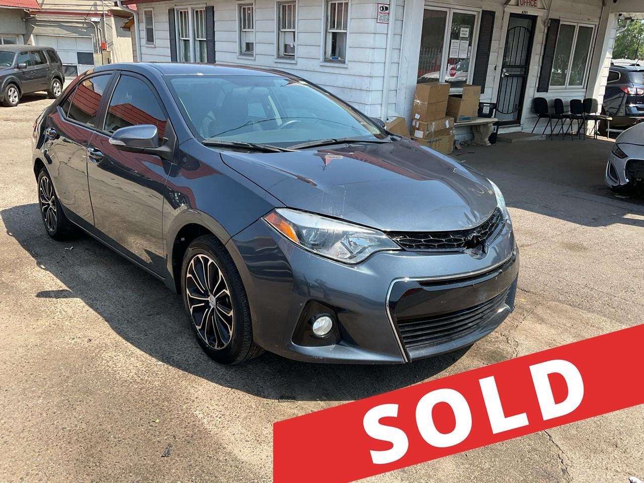 2016 Toyota Corolla 4dr Sdn CVT S w/Special Edition Pkg (Natl)