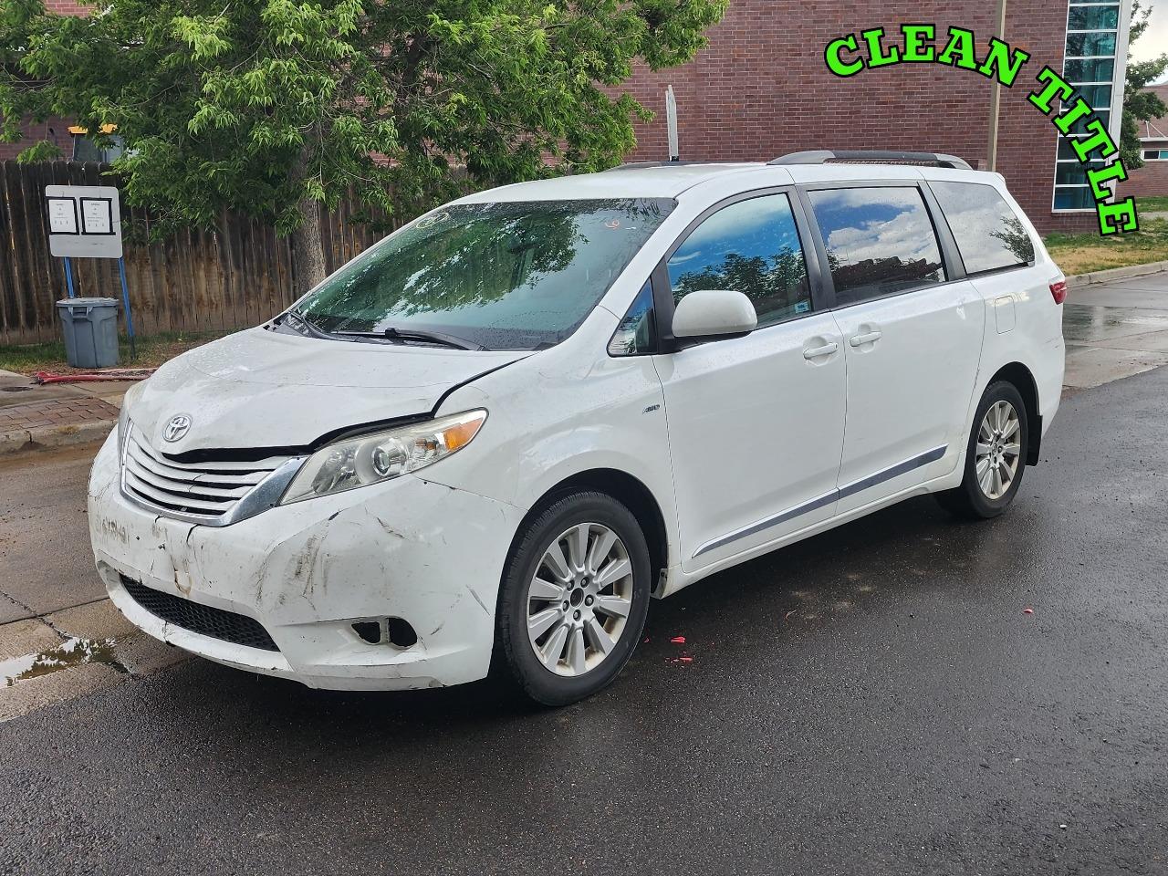2016 Toyota Sienna 5dr 7-Pass Van LE AWD (Natl)