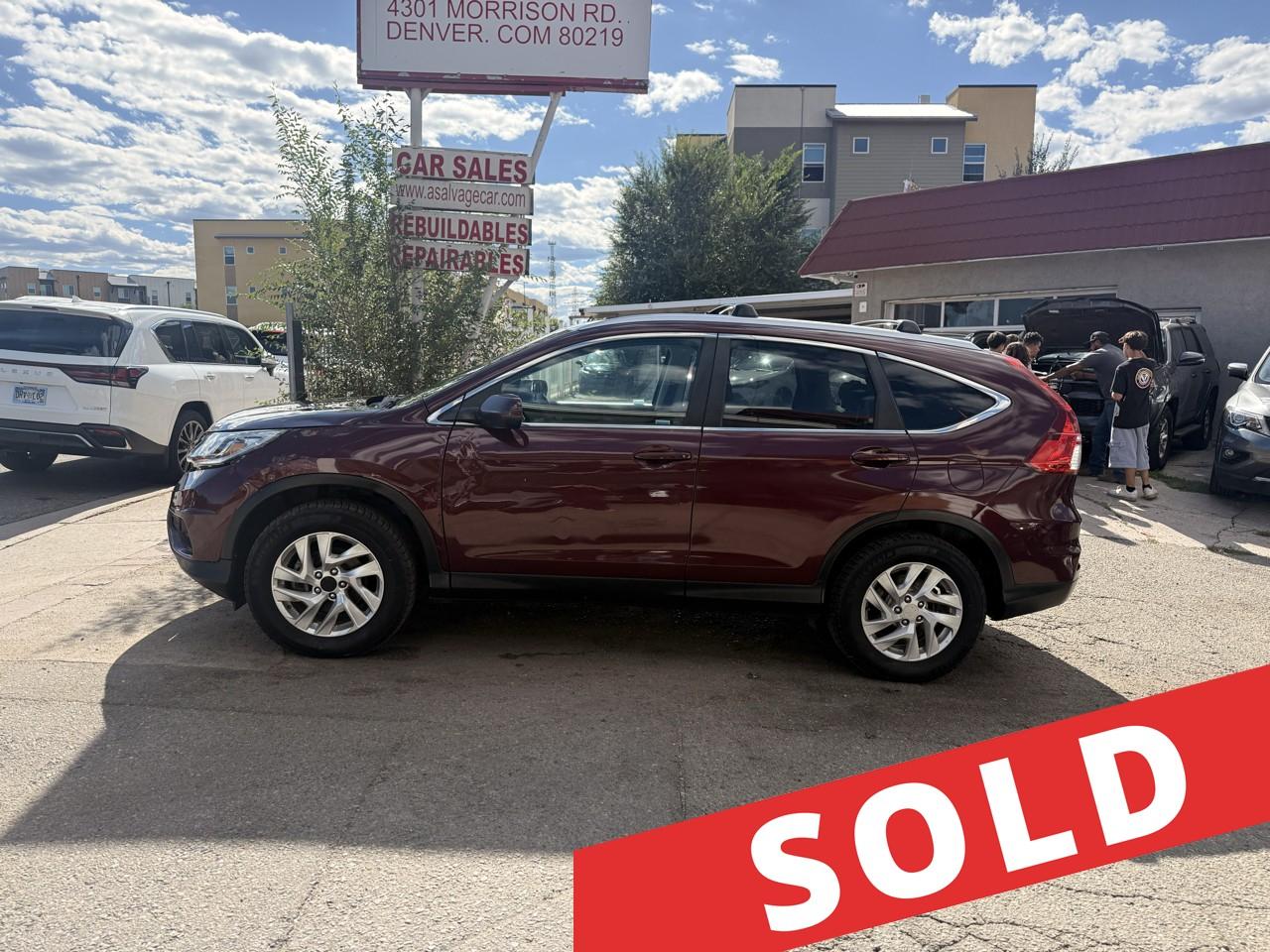 2015 Honda CR-V AWD 5dr EX