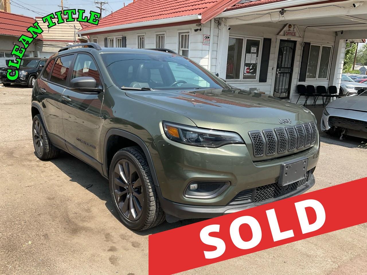 2021 Jeep Cherokee 80th Anniversary 4x4