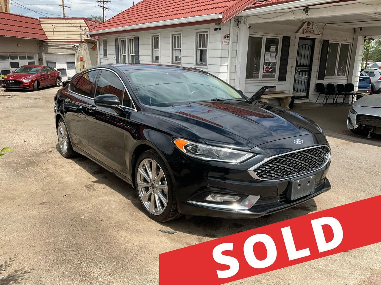 2017 Ford Fusion Titanium AWD