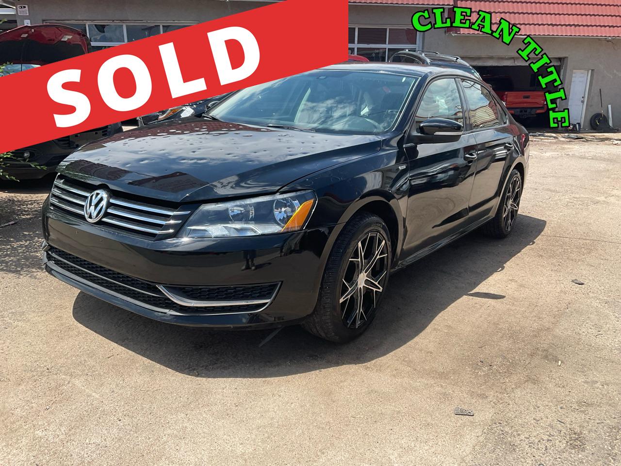 2015 Volkswagen Passat 4dr Sdn 1.8T Auto S PZEV