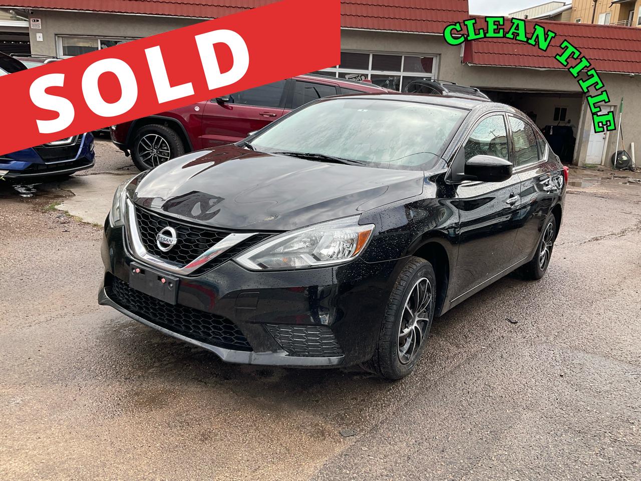 2019 Nissan Sentra S Manual